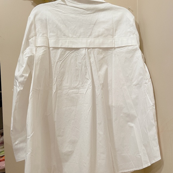 Full length buttons down denim half top - Picture 7 of 9